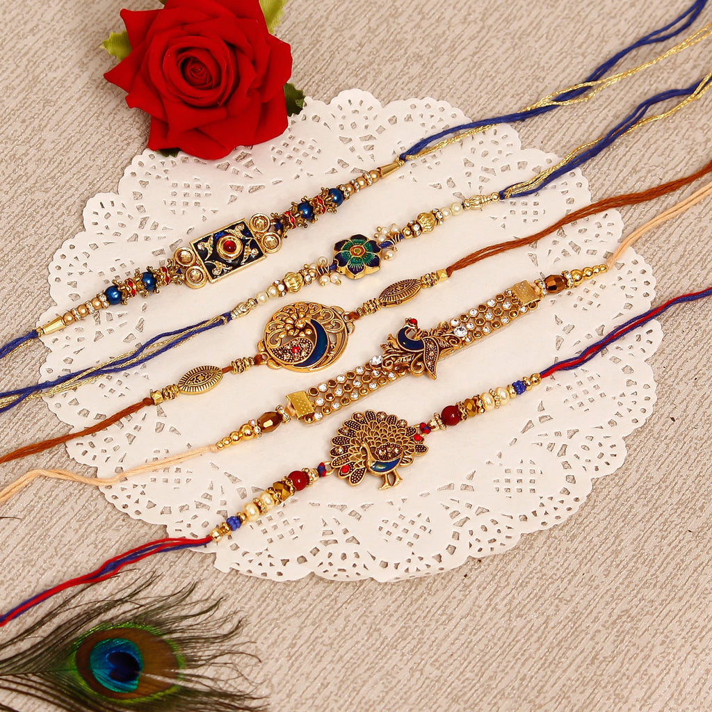Pack of 5 Rakhis Kafalo