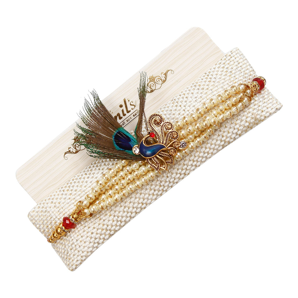 Designer Pearl Morpankh Rakhi Kafalo