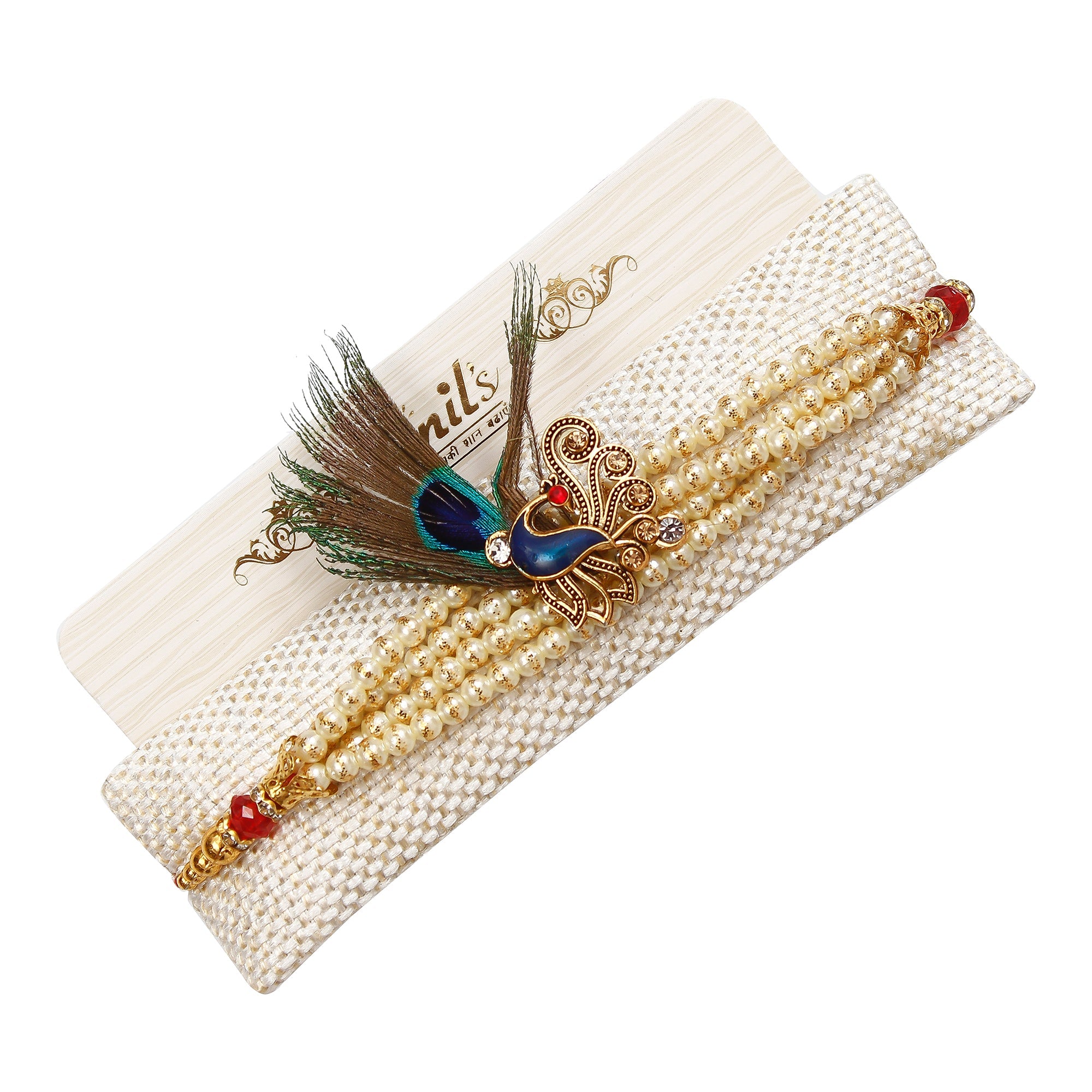 Designer Pearl Morpankh Rakhi Kafalo