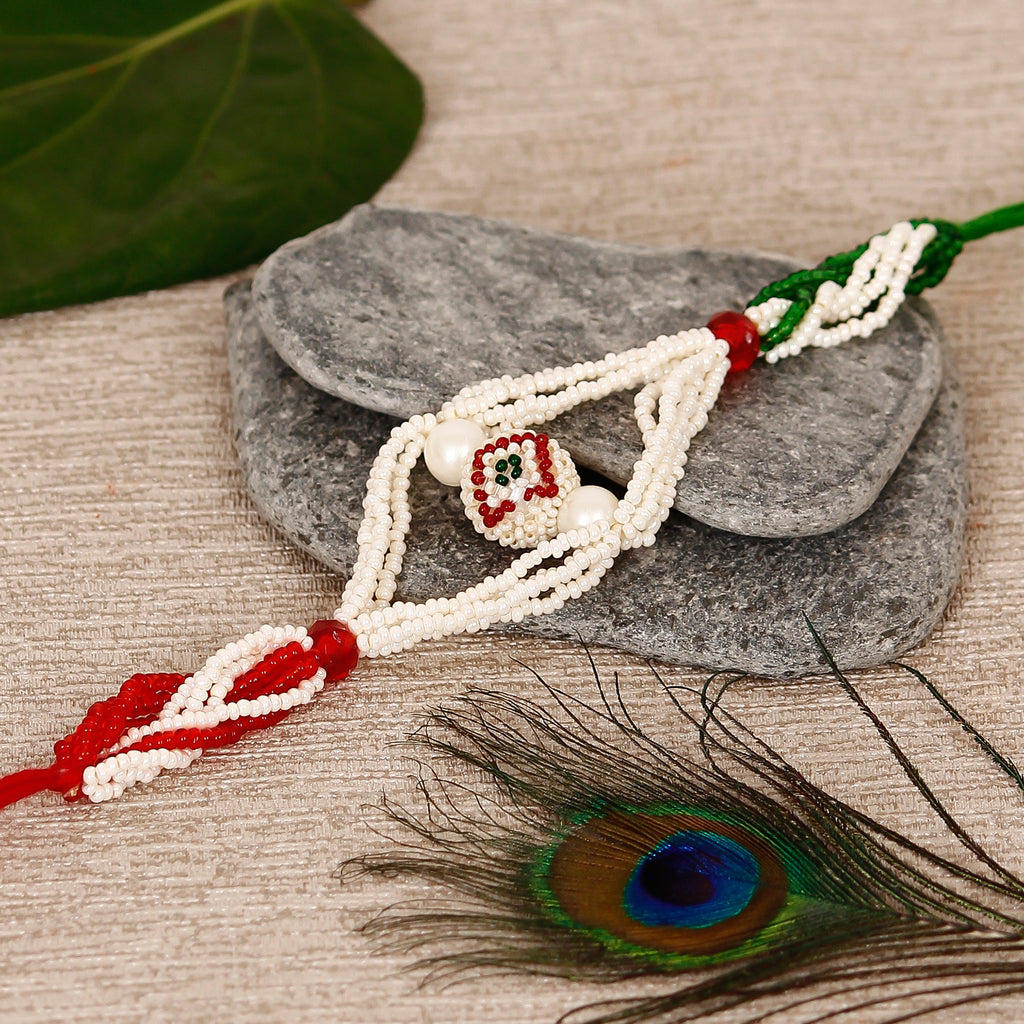 Designer Pearl Rakhi Kafalo