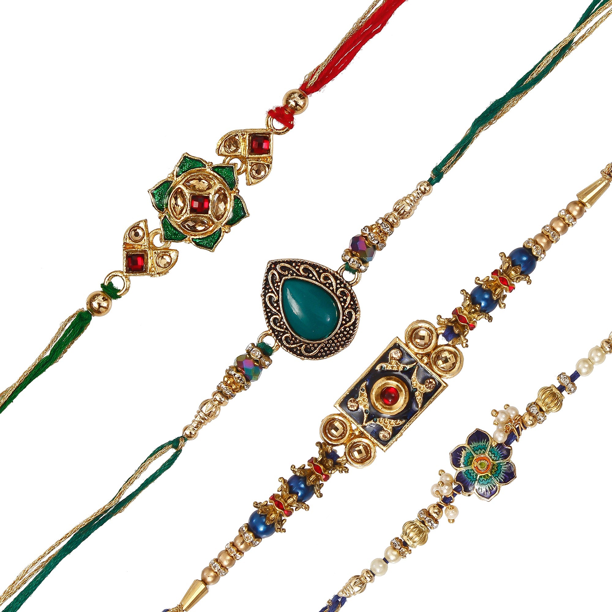 Pack of 4 Rakhis Kafalo