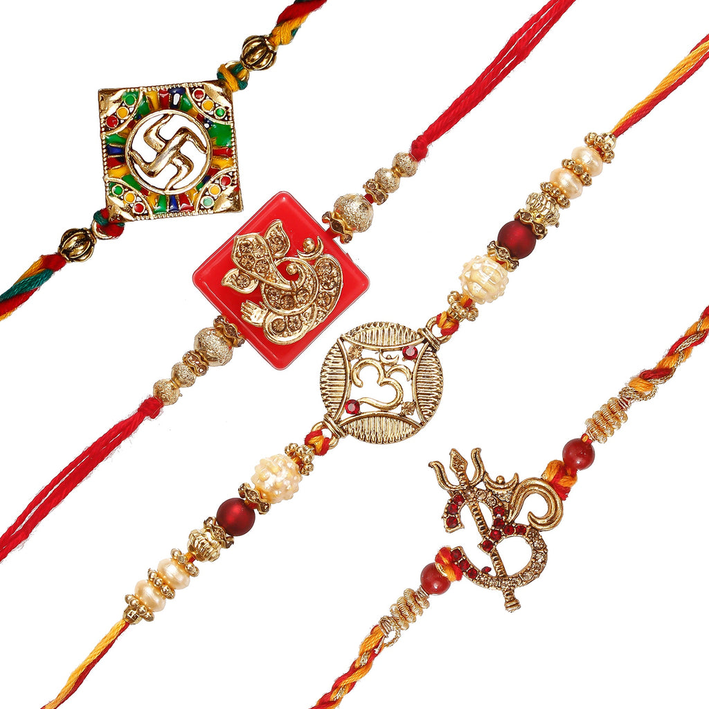Pack of 4 Rakhis Kafalo