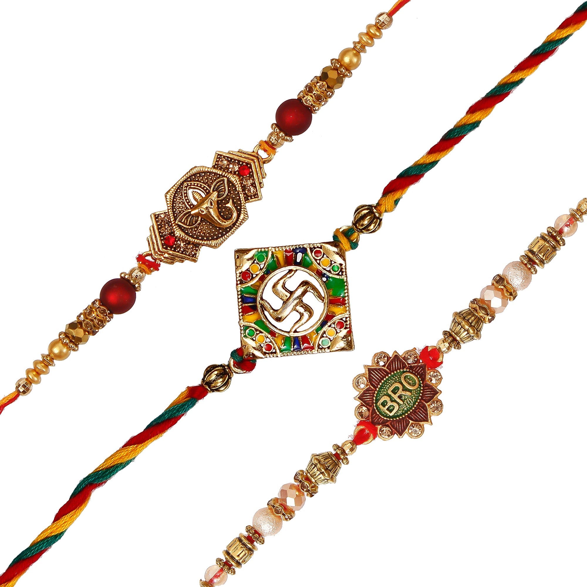 Pack of 3 Rakhis Kafalo