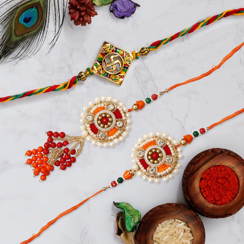 Pack of 3 Rakhis Kafalo