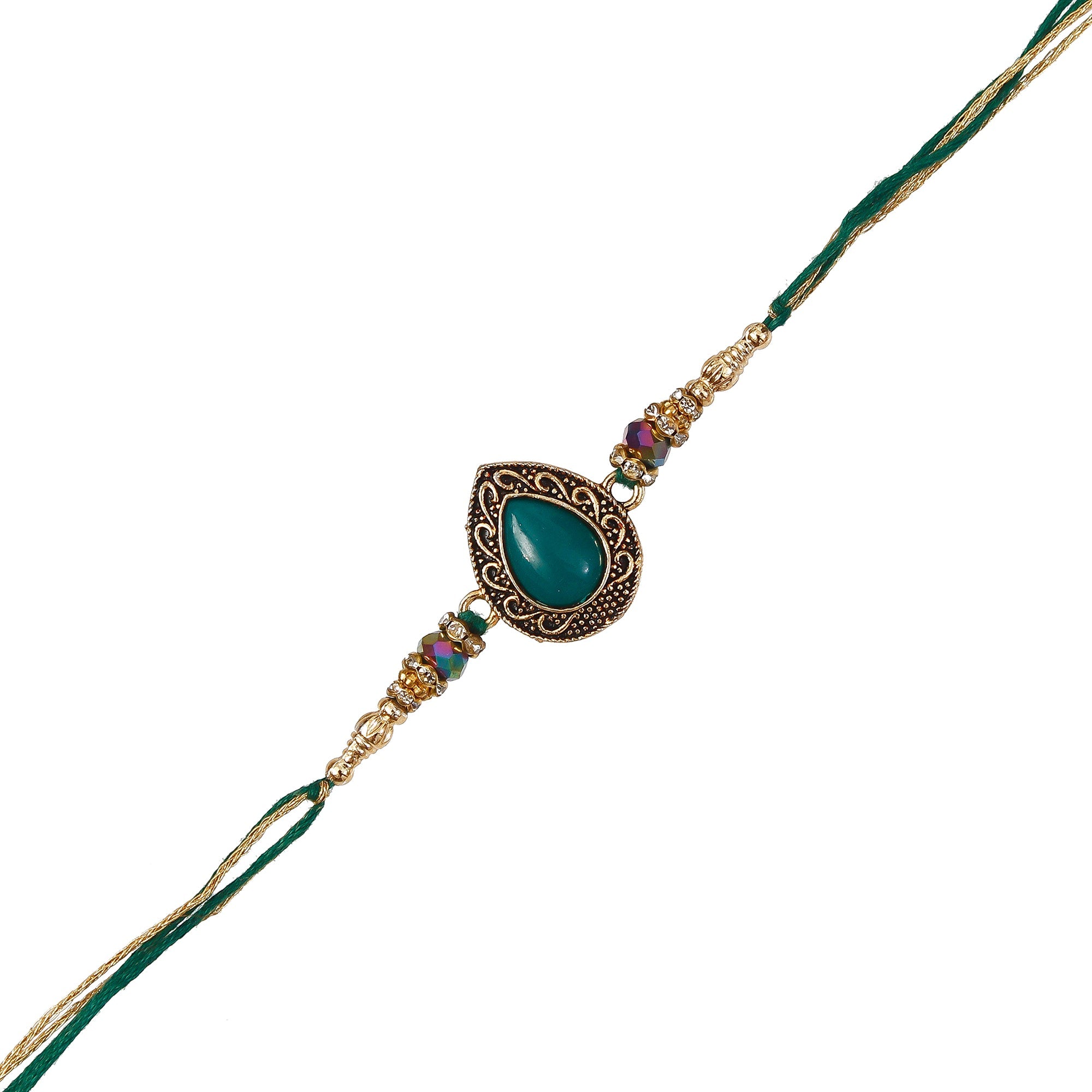 Designer Stone Rakhi Kafalo