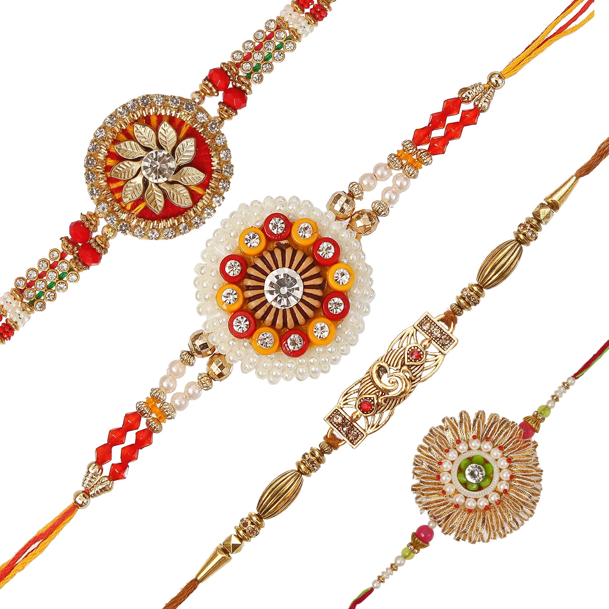 Pack of 4 Rakhis Kafalo