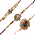 Pack of 3 Rakhis Kafalo