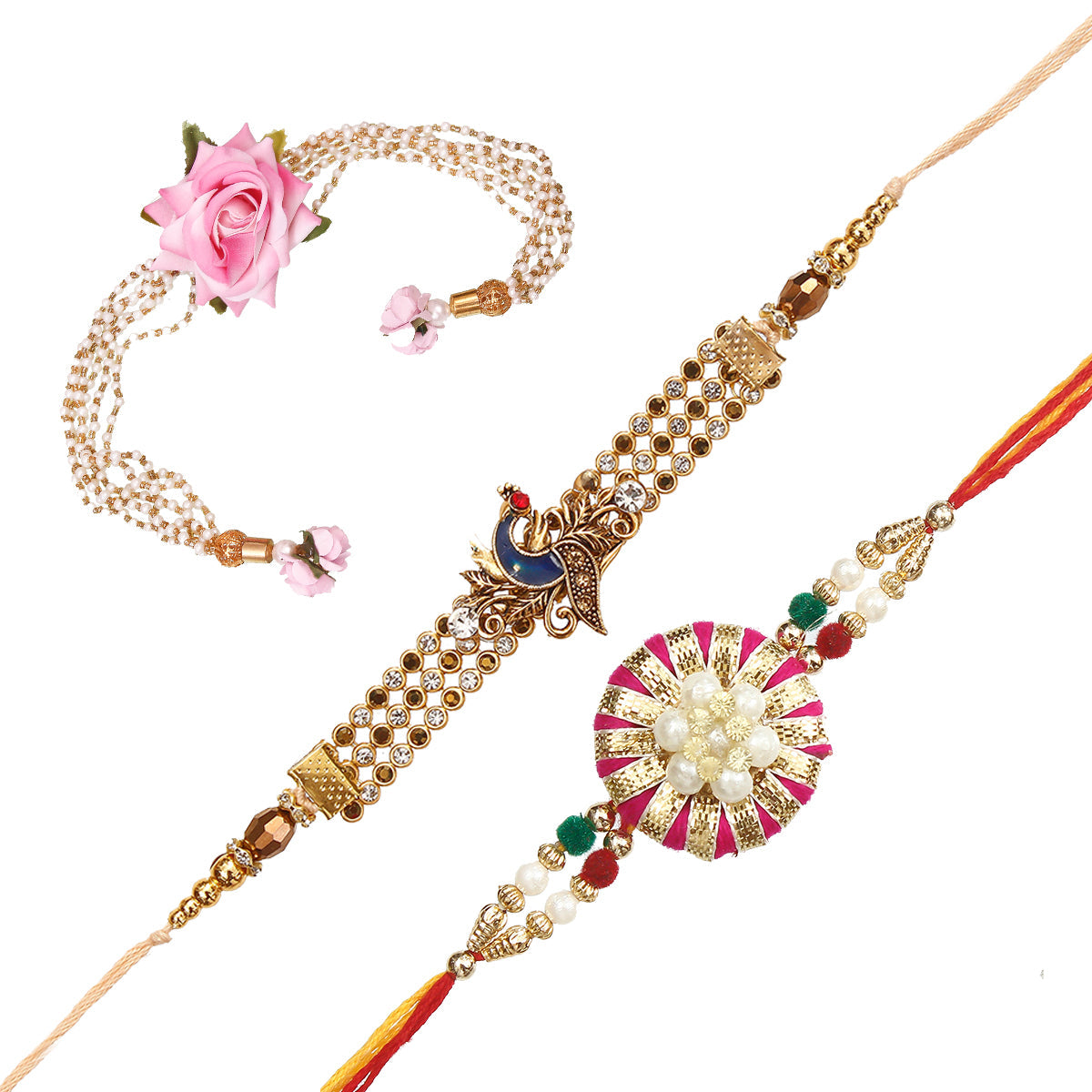 Pack of 4 Rakhis Kafalo