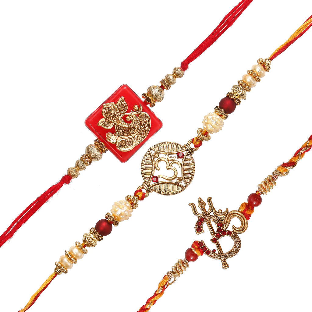 Pack of 3 Rakhis Kafalo