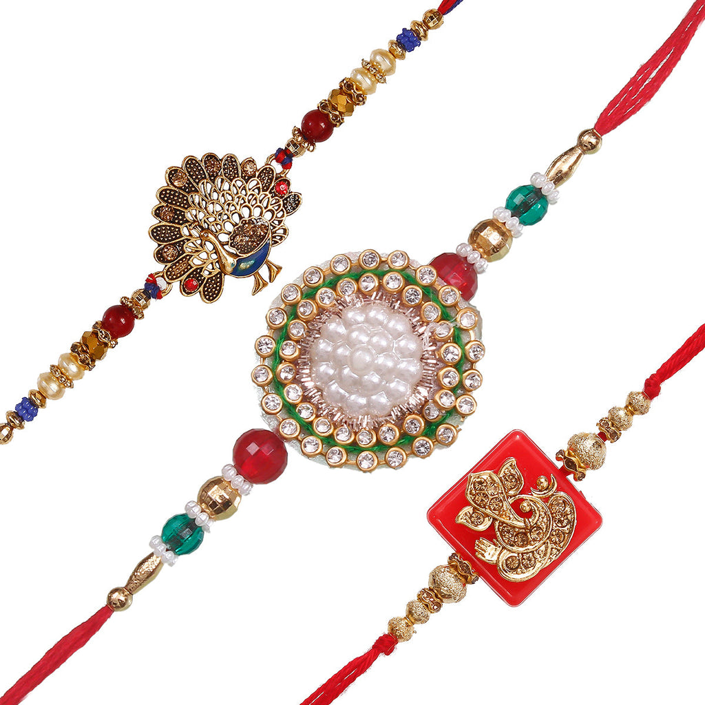 Pack of 3 Rakhis Kafalo