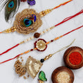 Pack of 4 Rakhis Kafalo