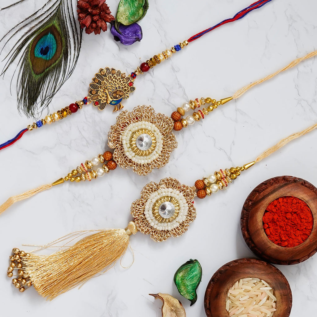 Pack of 3 Rakhis Kafalo