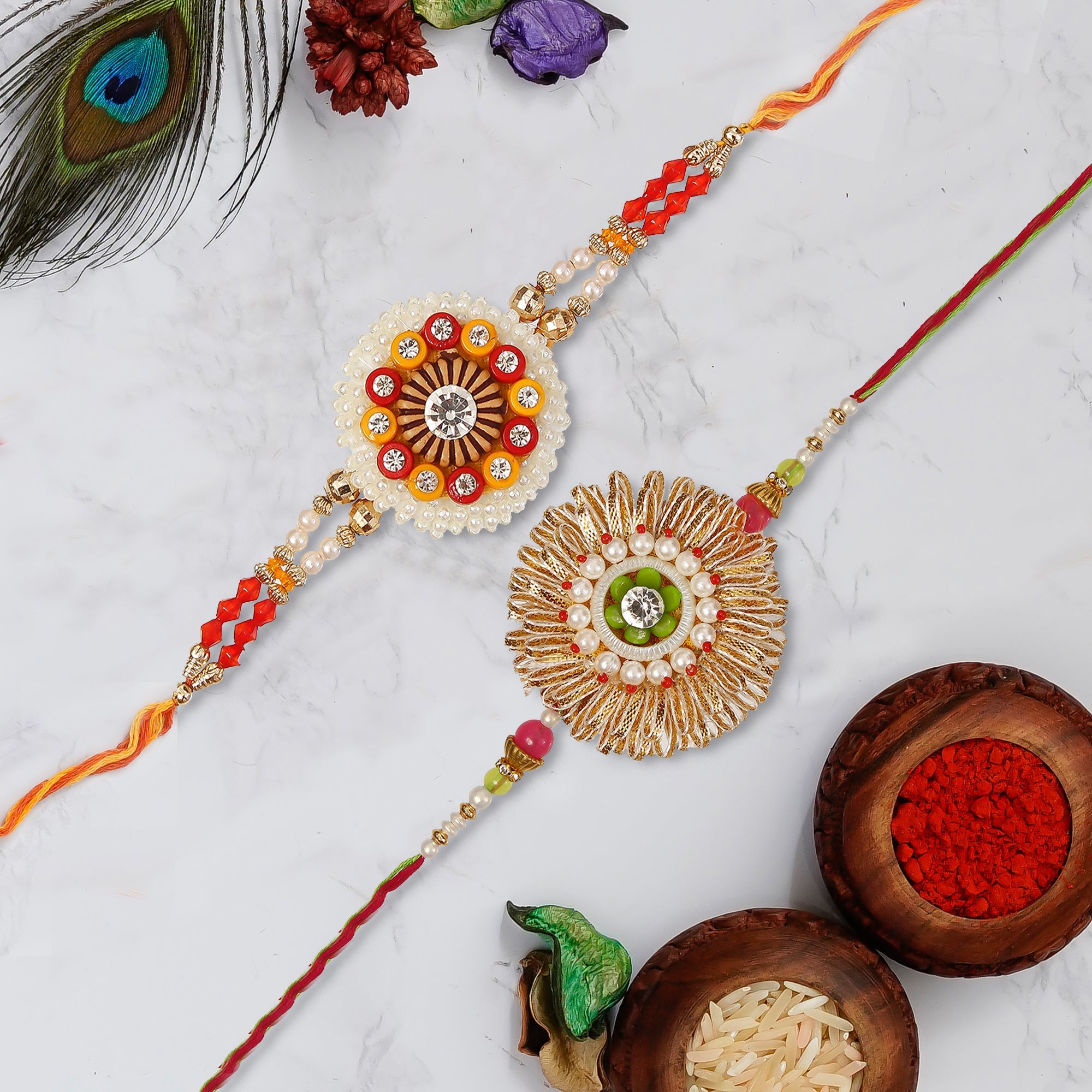 Pack of 2 Rakhis Kafalo