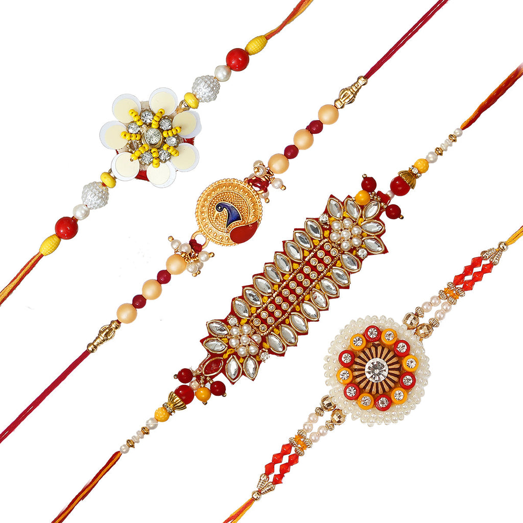 Pack of 4 Rakhis Kafalo