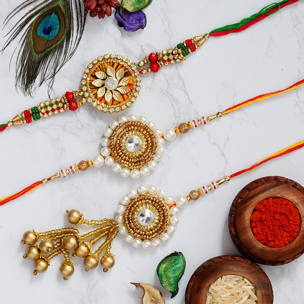Pack of 3 Rakhis Kafalo