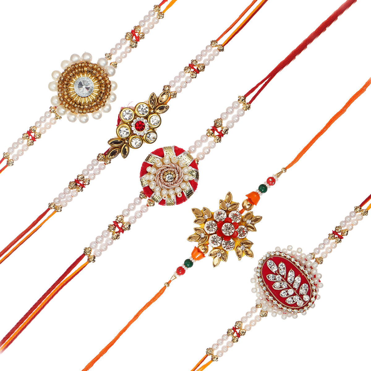 Pack of 5 Rakhis Kafalo