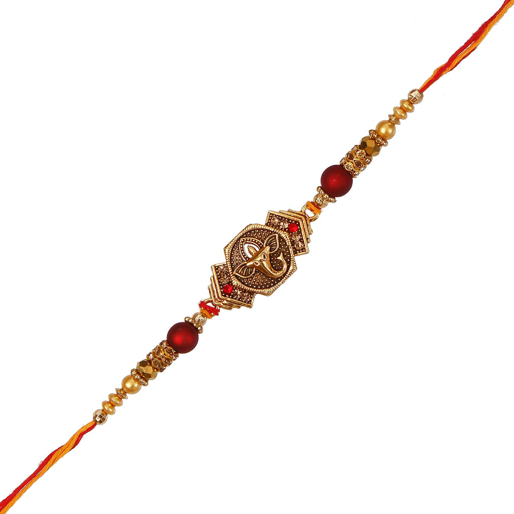 Designer Religious Ganesha Rakhi Kafalo