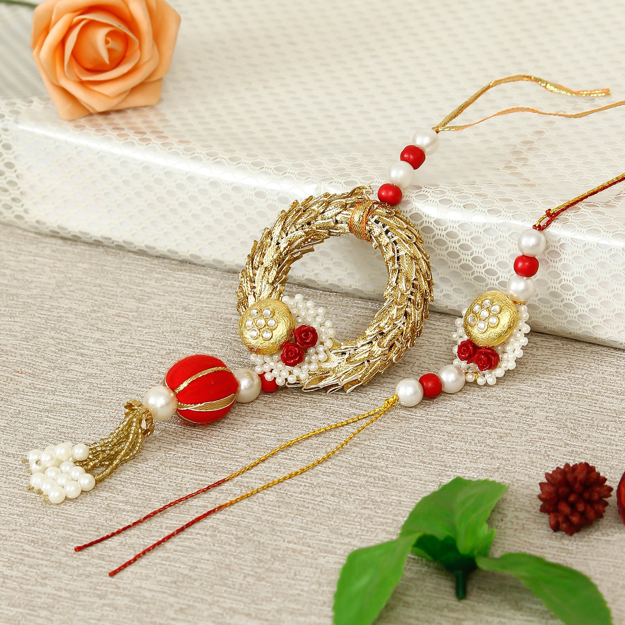 Designer Bhaiya Bhabhi Rakhi Kafalo
