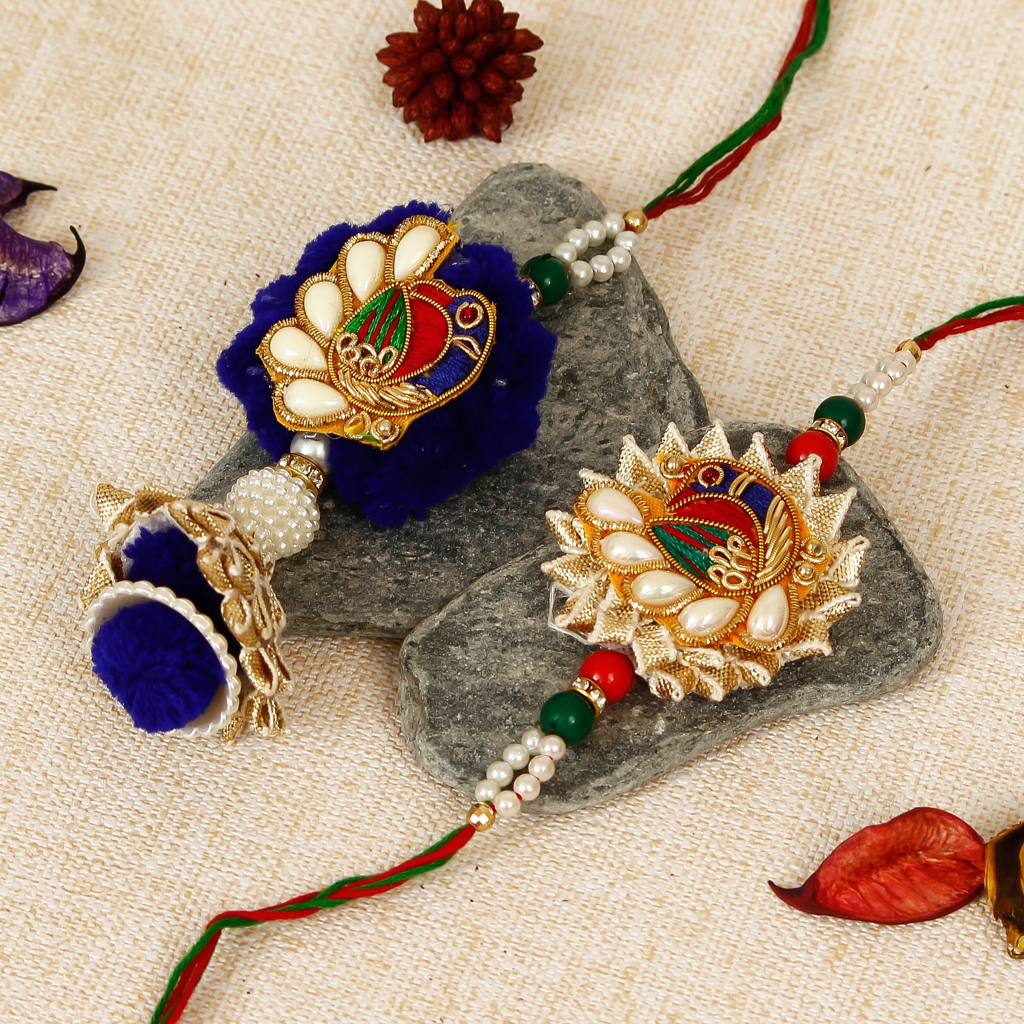 Designer Bhaiya Bhabhi Rakhi Kafalo