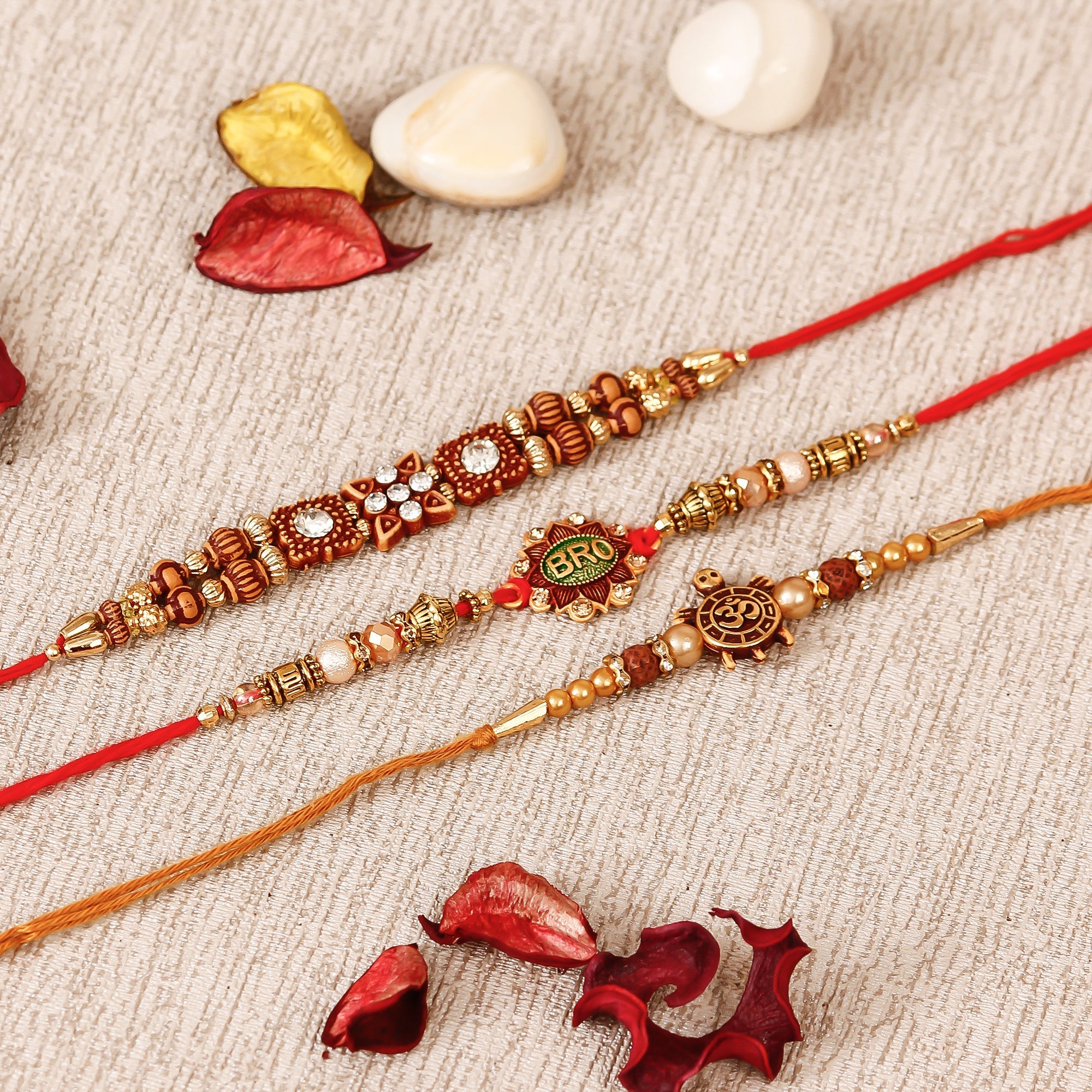 Pack of 3 Rakhis Kafalo