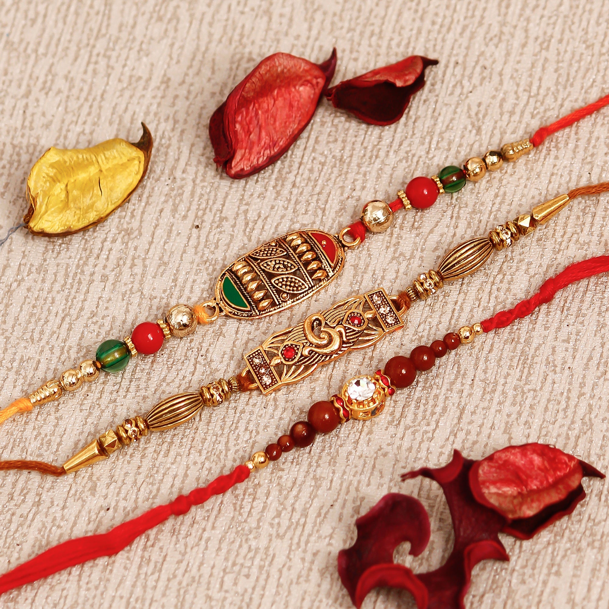 Pack of 3 Rakhis Kafalo