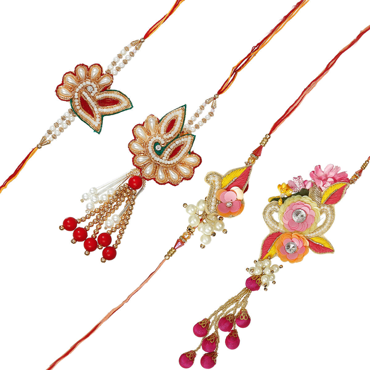 Pack of 4 Rakhis Kafalo