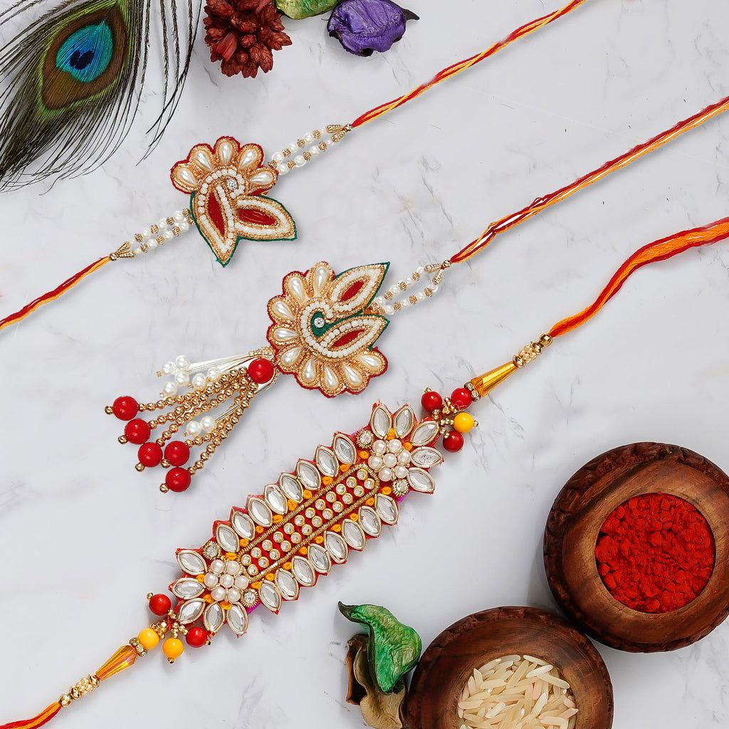 Pack of 3 Rakhis Kafalo