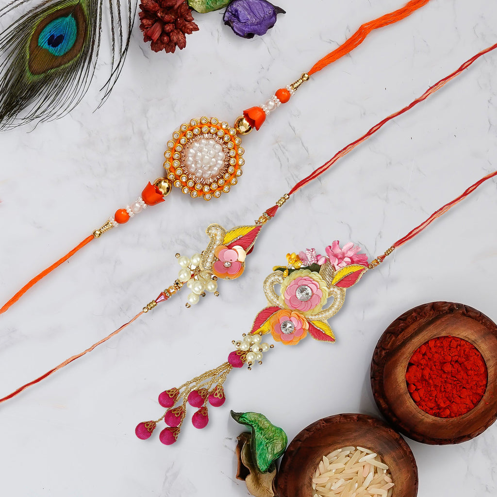 Pack of 3 Rakhis Kafalo