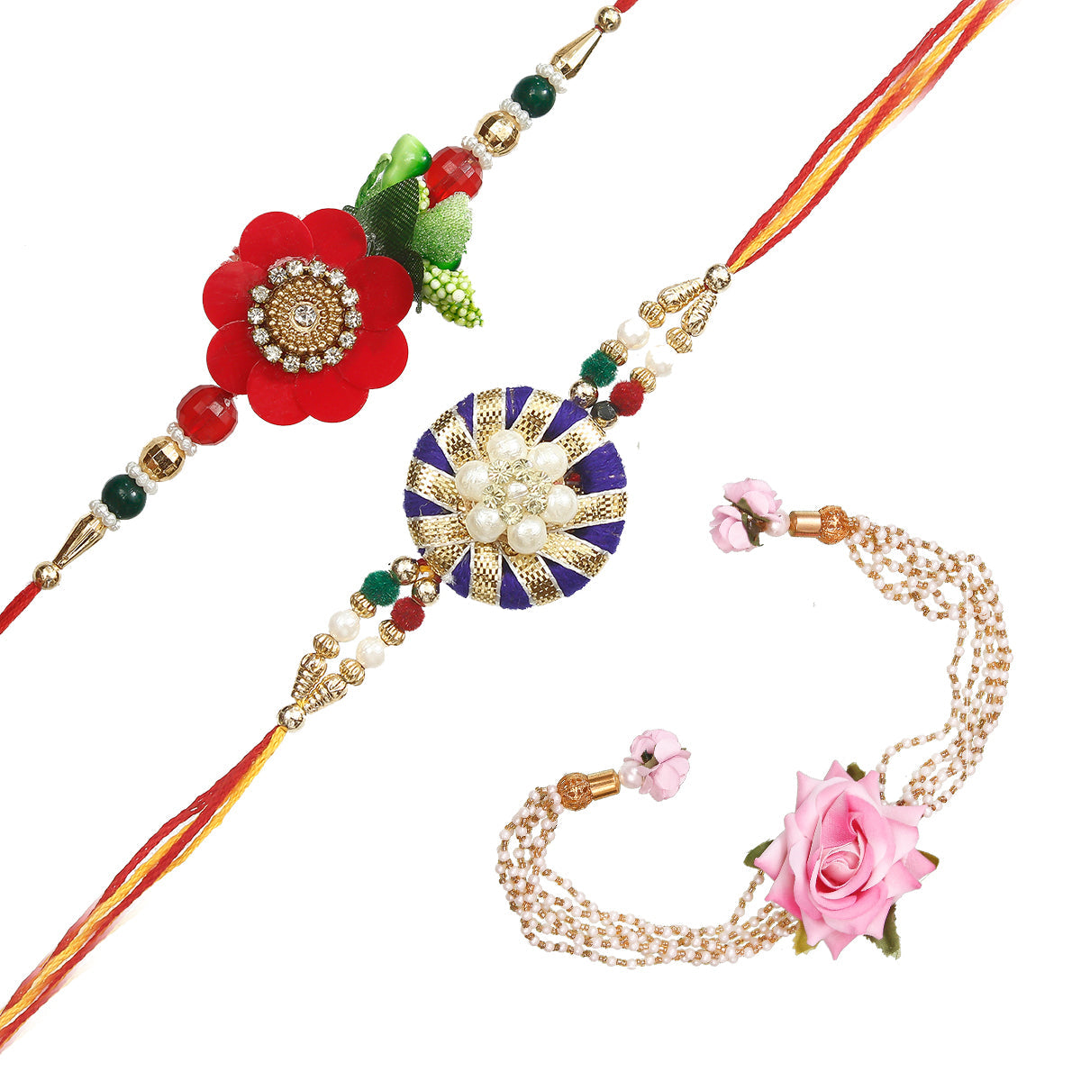 Pack of 4 Rakhis Kafalo