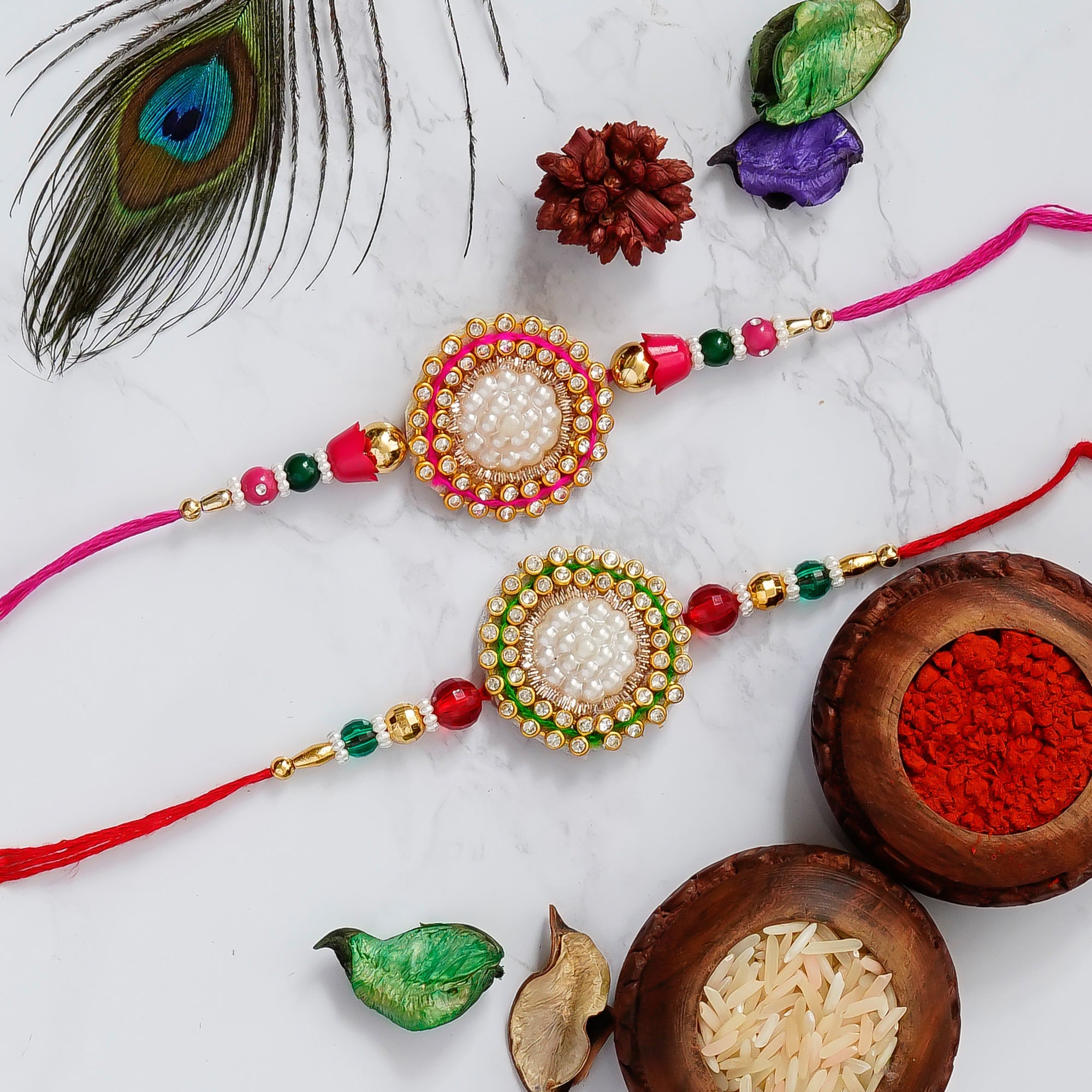 Pack of 2 Rakhis Kafalo
