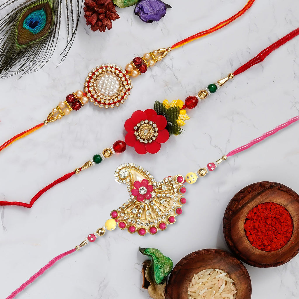 Pack of 3 Rakhis Kafalo