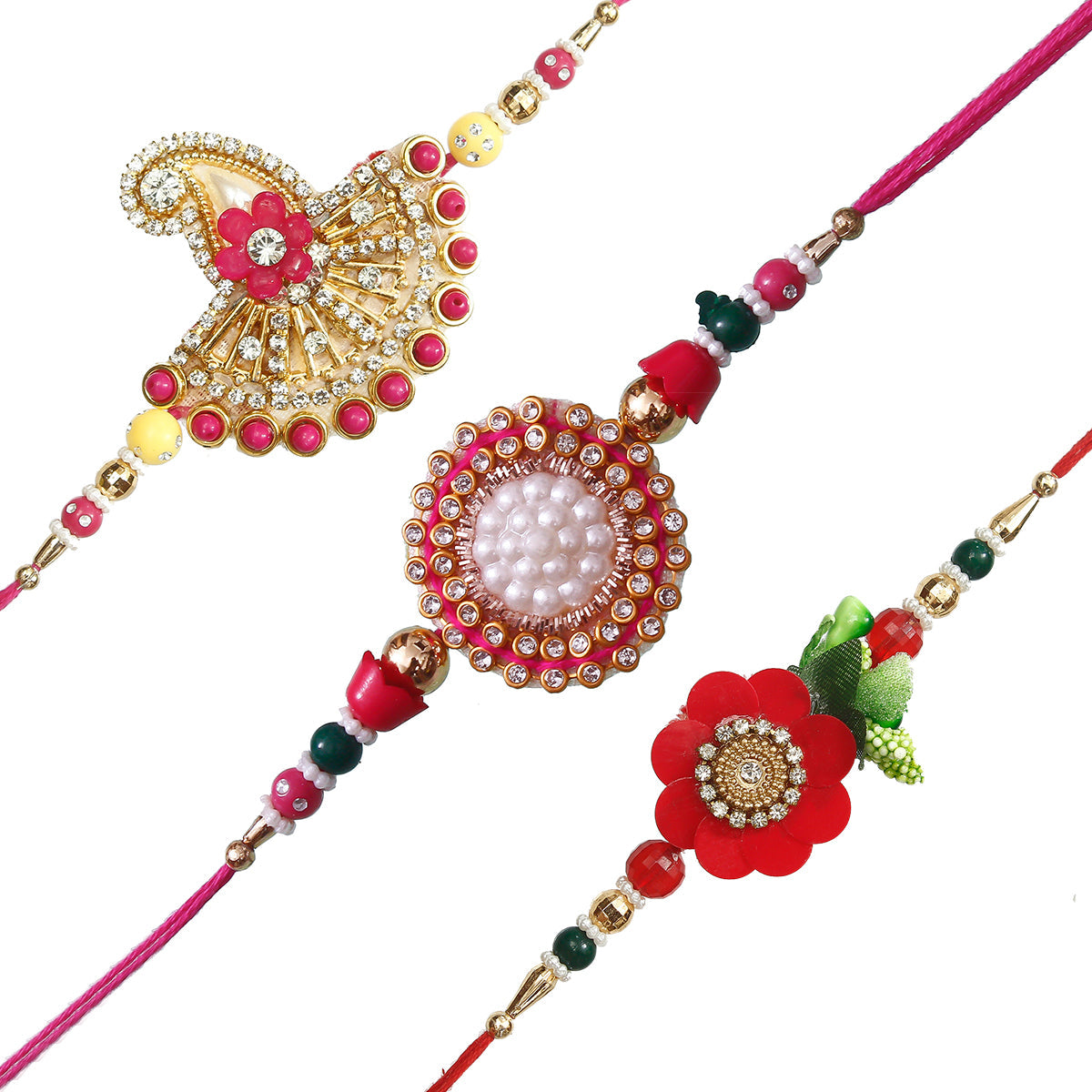 Pack of 3 Rakhis Kafalo