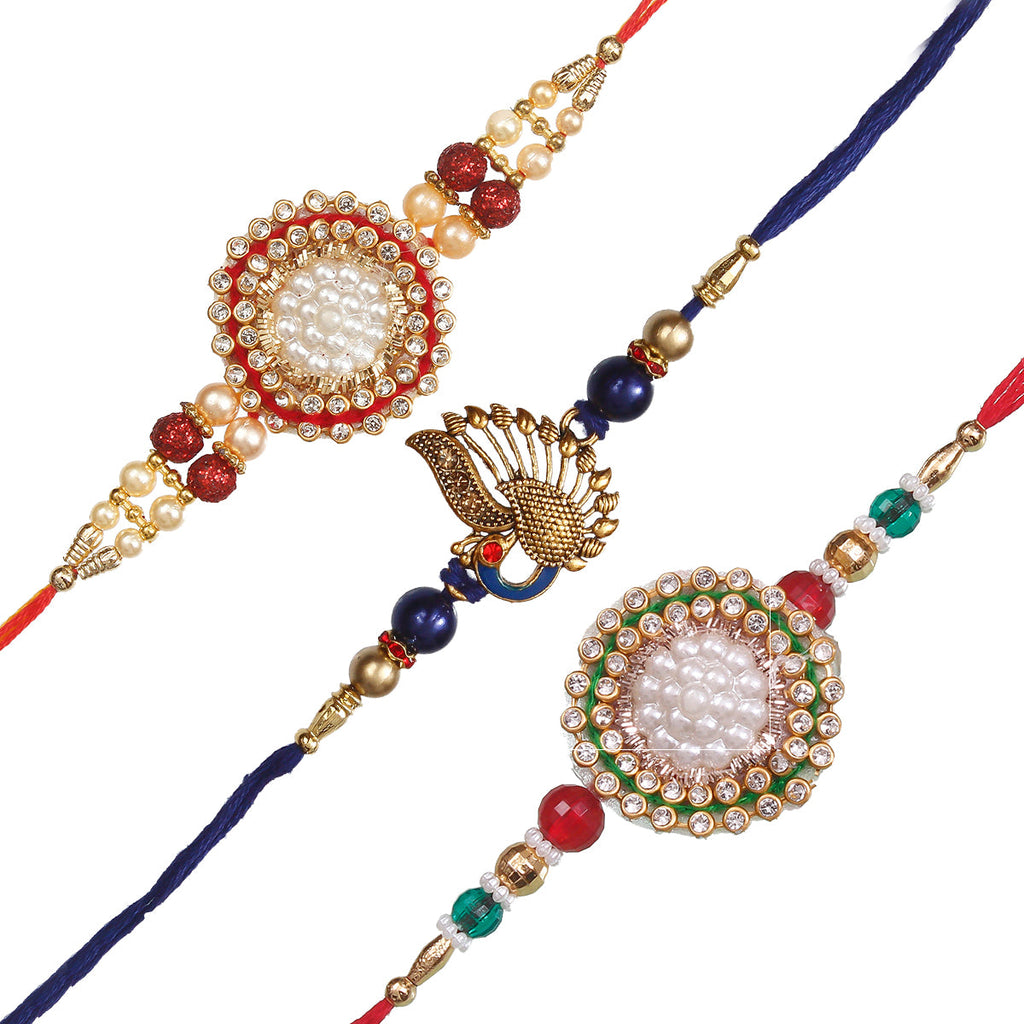 Pack of 3 Rakhis Kafalo