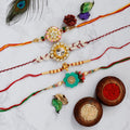 Pack of 4 Rakhis Kafalo
