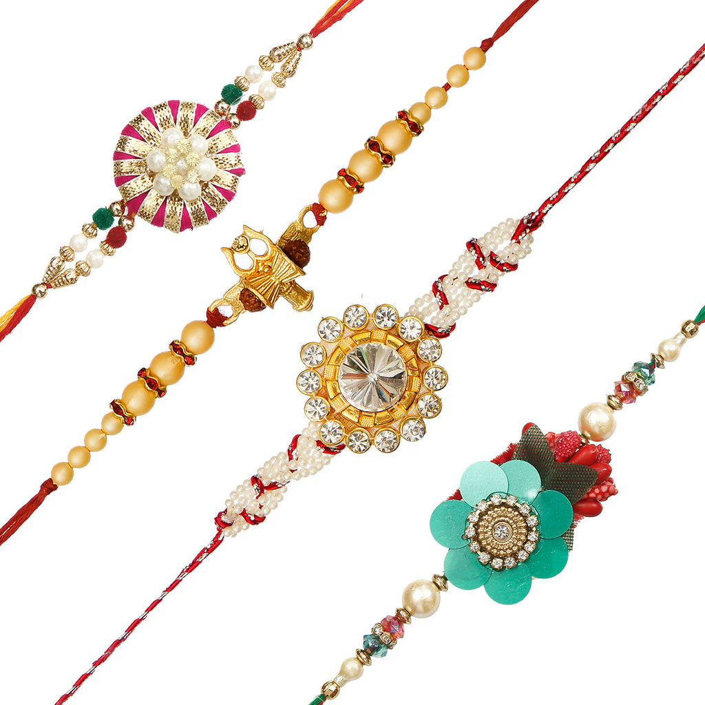 Pack of 4 Rakhis Kafalo