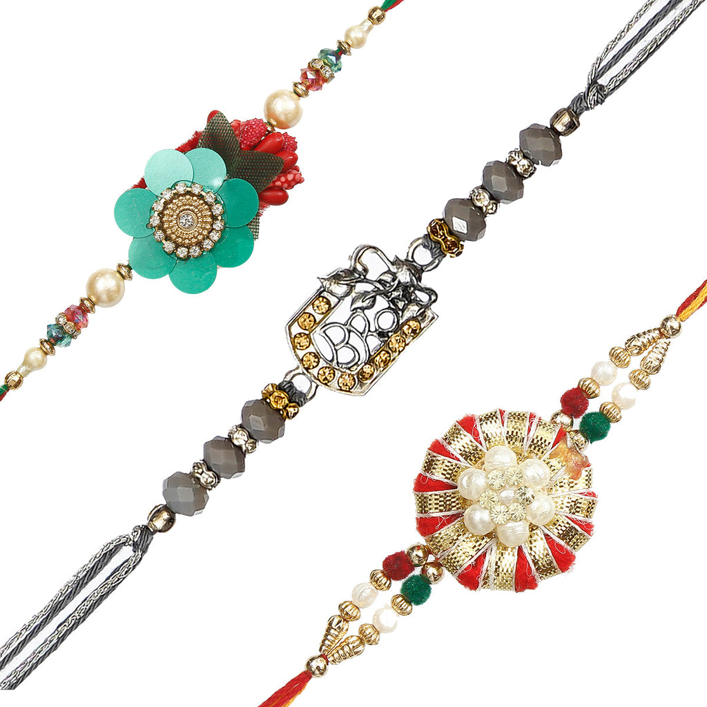 Pack of 3 Rakhis Kafalo