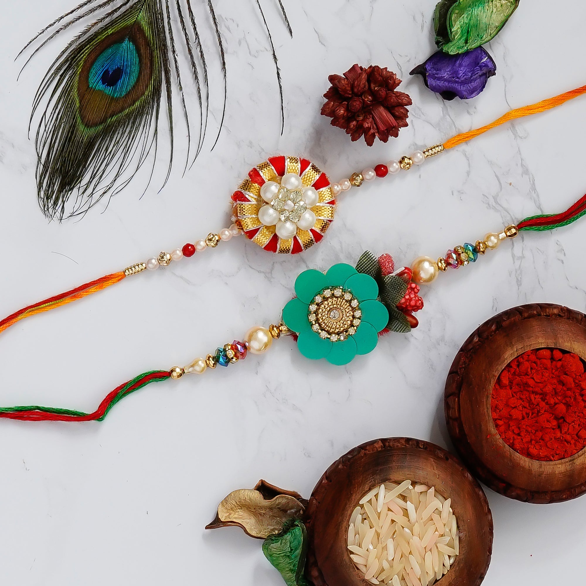 Pack of 2 Rakhis Kafalo