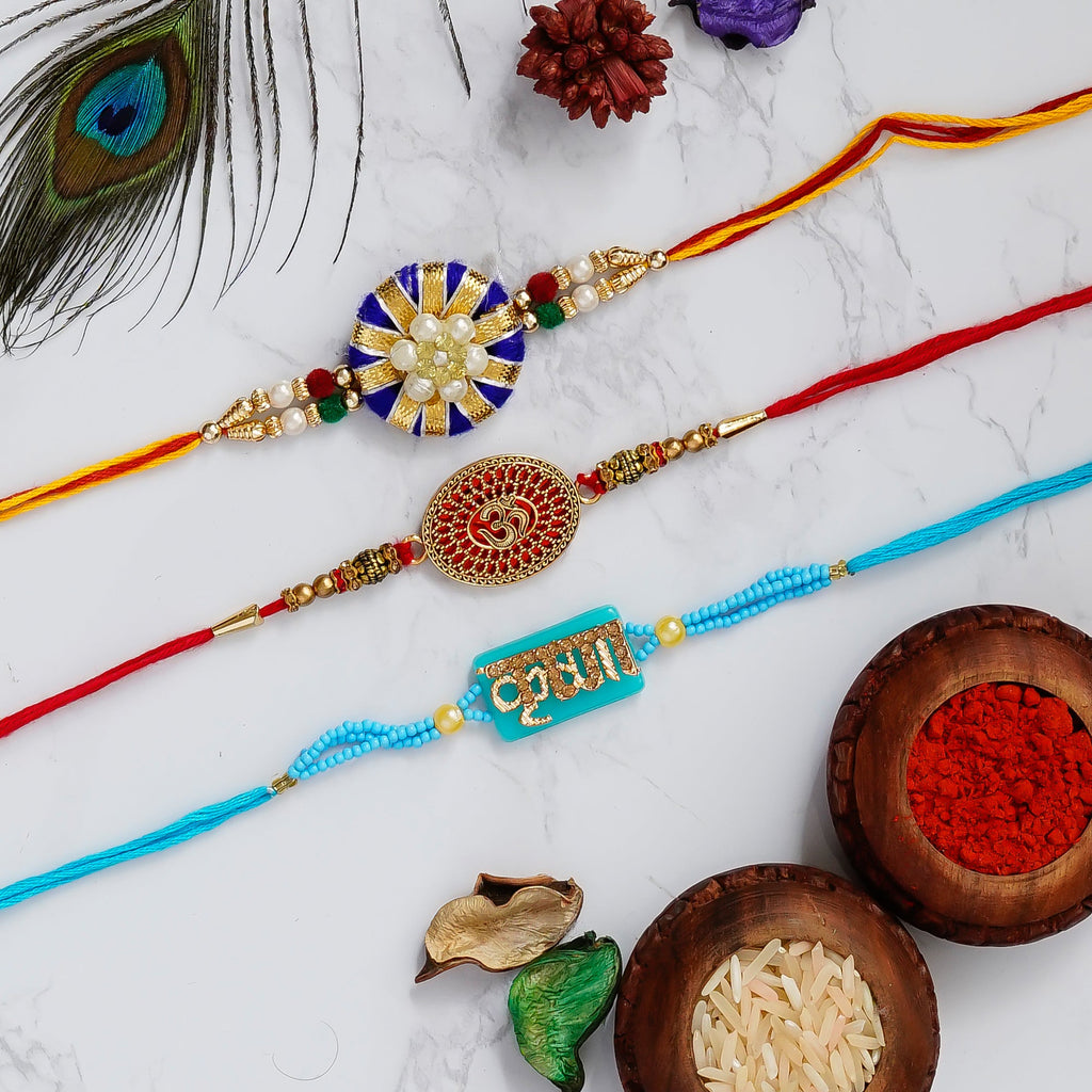 Pack of 3 Rakhis Kafalo