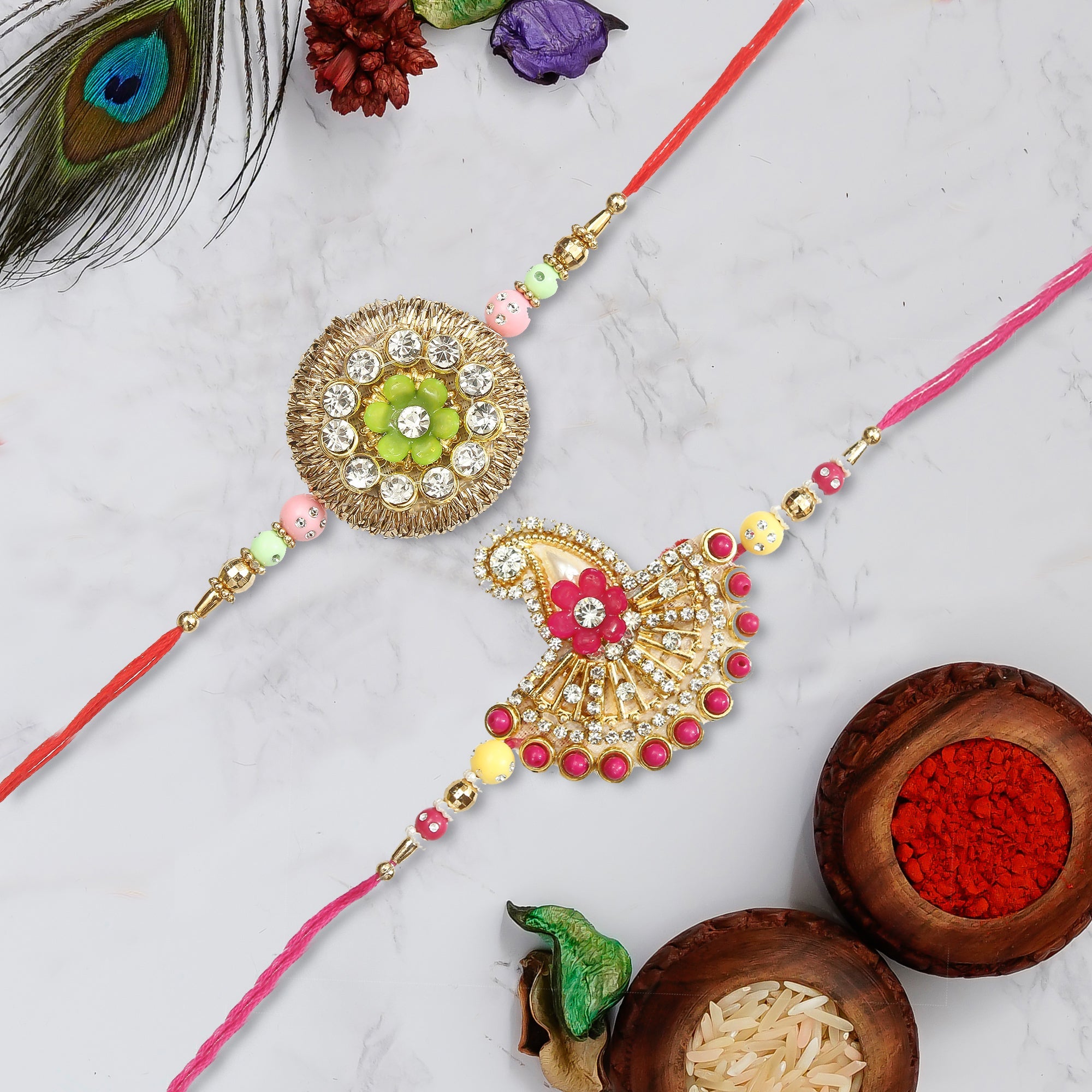 Pack of 2 Rakhis Kafalo