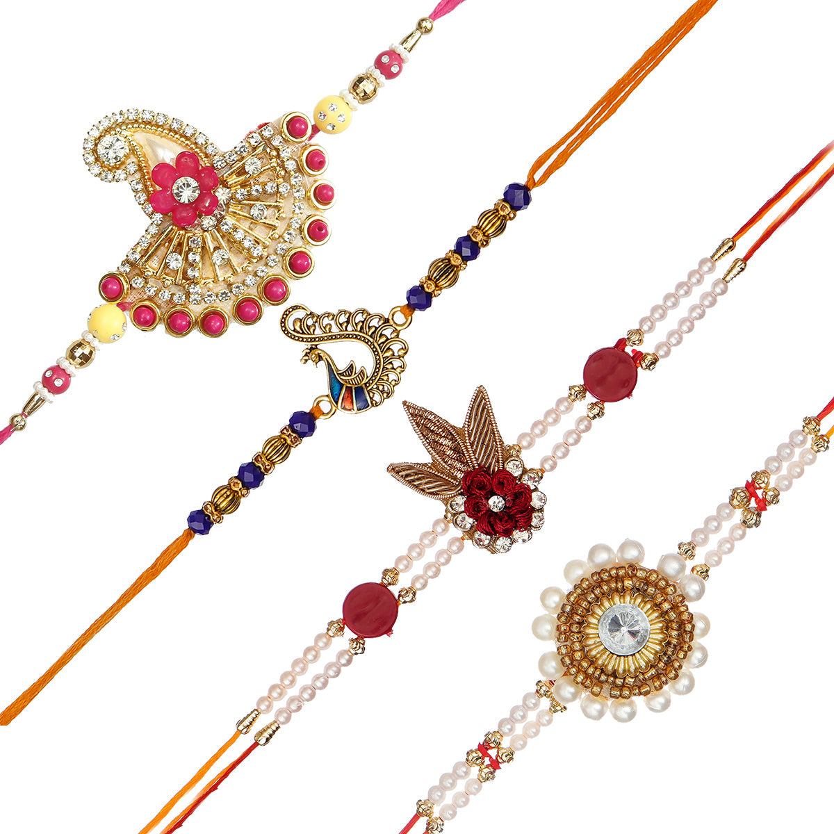 Pack of 4 Rakhis Kafalo