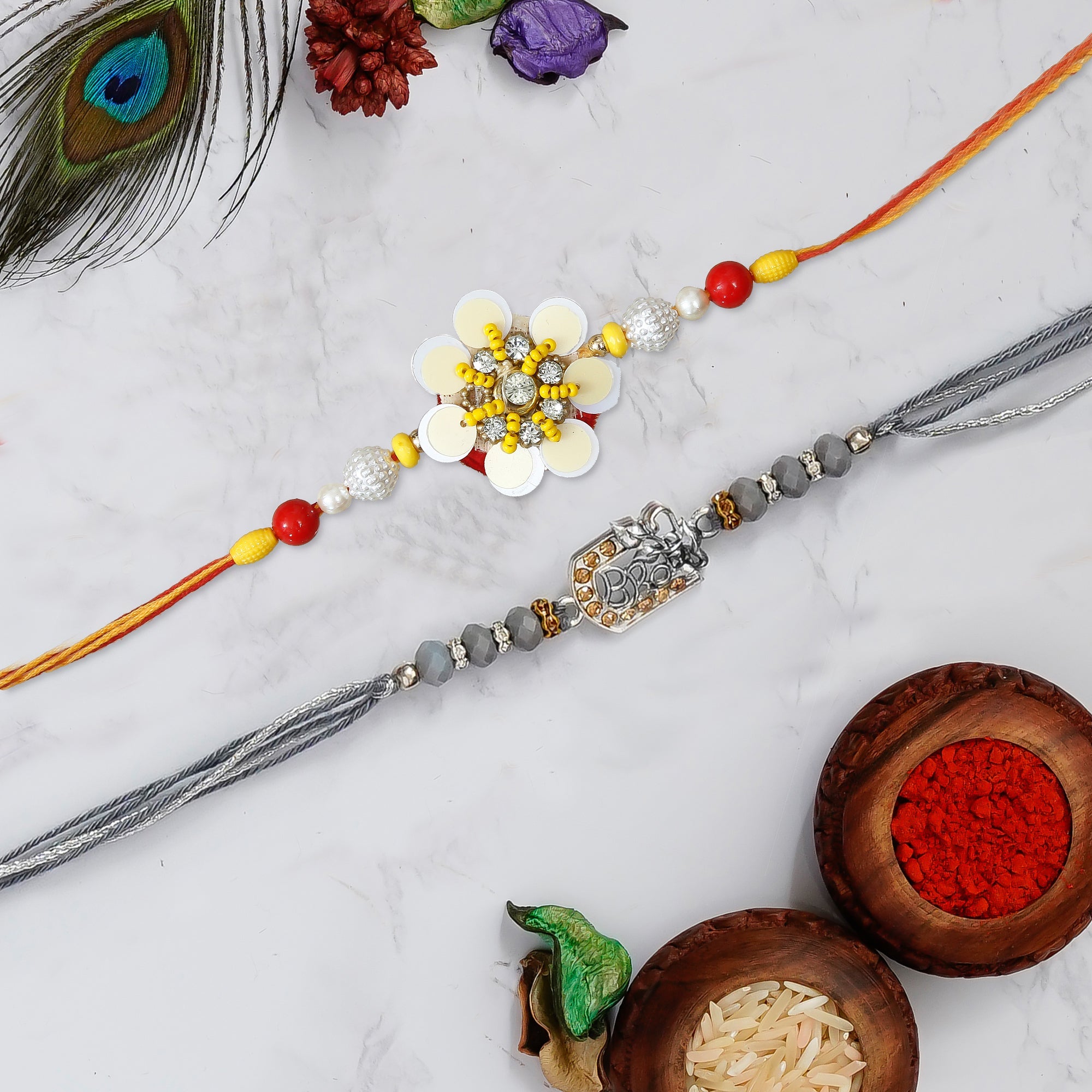 Pack of 2 Rakhis Kafalo