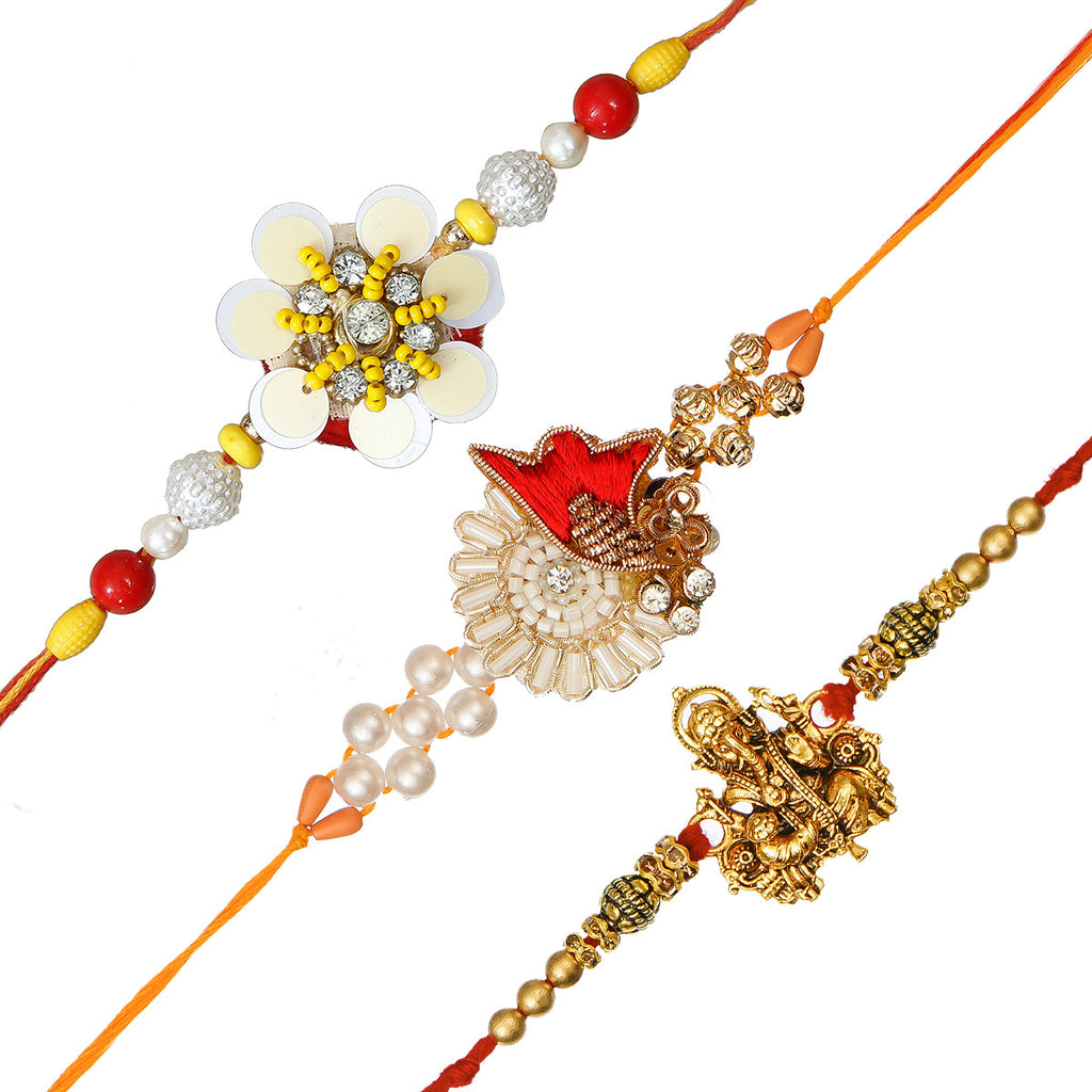 Pack of 3 Rakhis Kafalo