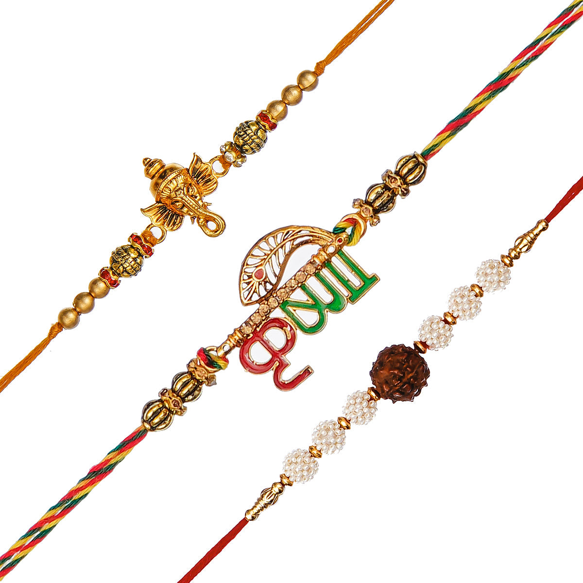 Pack of 3 Rakhis Kafalo
