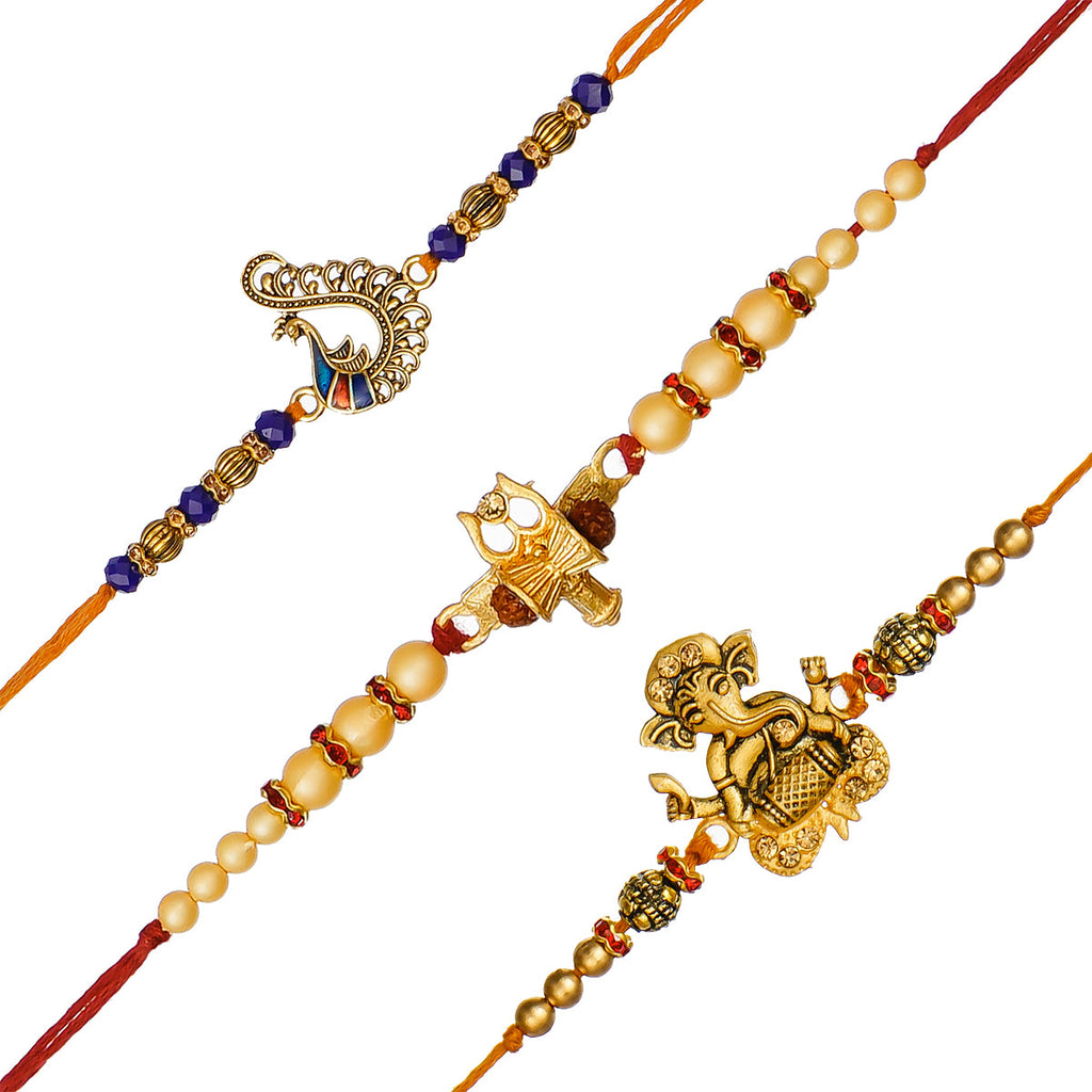 Pack of 3 Rakhis Kafalo