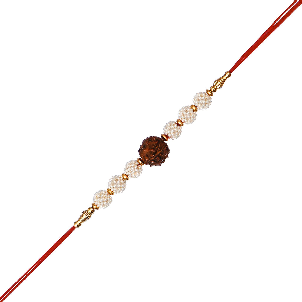 Rudraksh Rakhi and Roli Chawal Pack Kafalo