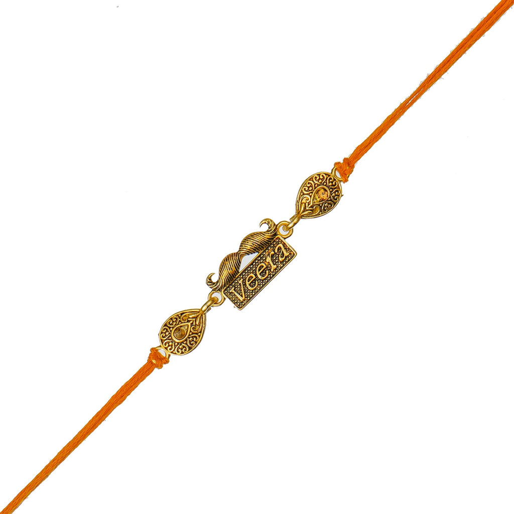 Designer Veera Rakhi and Roli Chawal Pack Kafalo