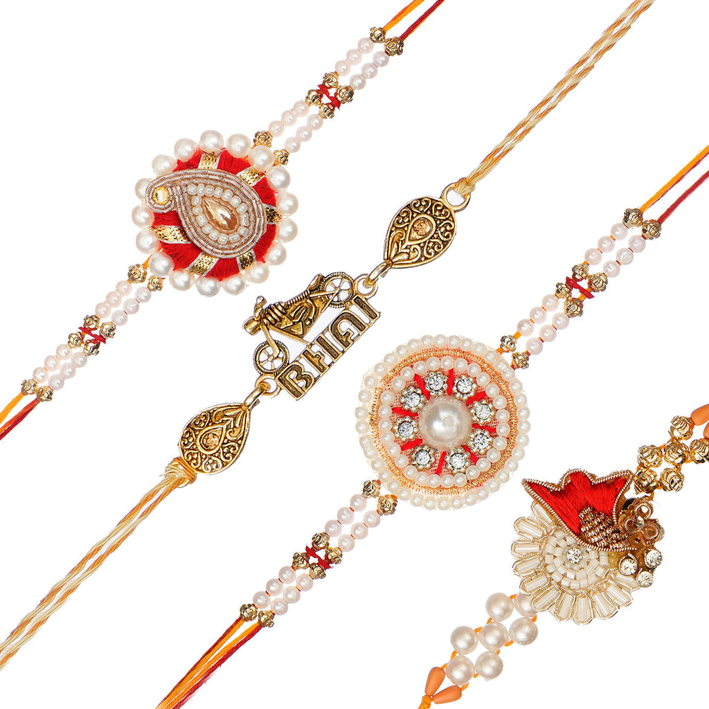 Pack of 4 Rakhis Kafalo