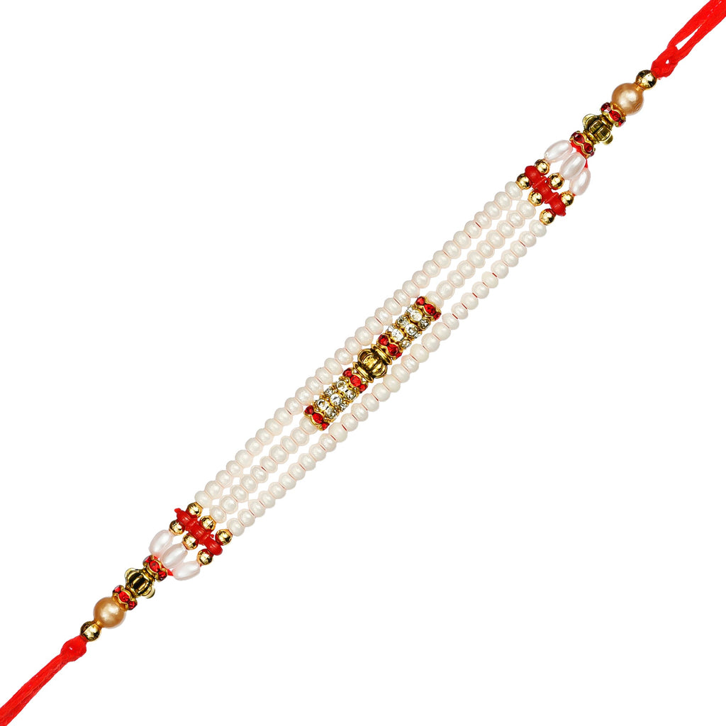 Designer Rakhi and Roli Chawal Pack Kafalo