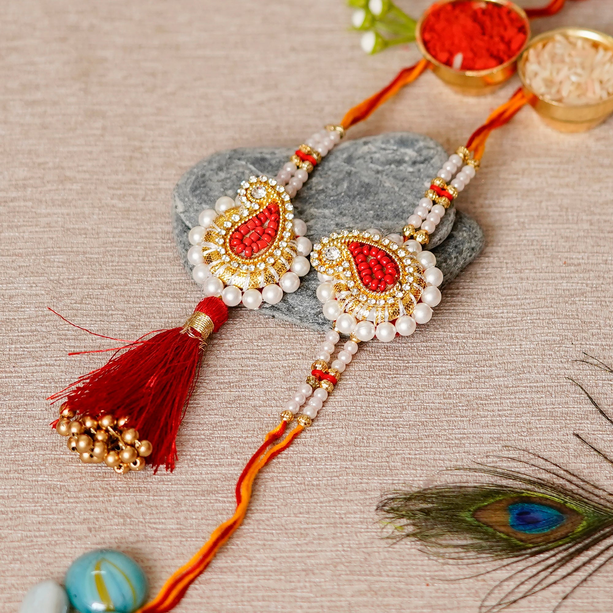 Pack of 3 Rakhis Kafalo