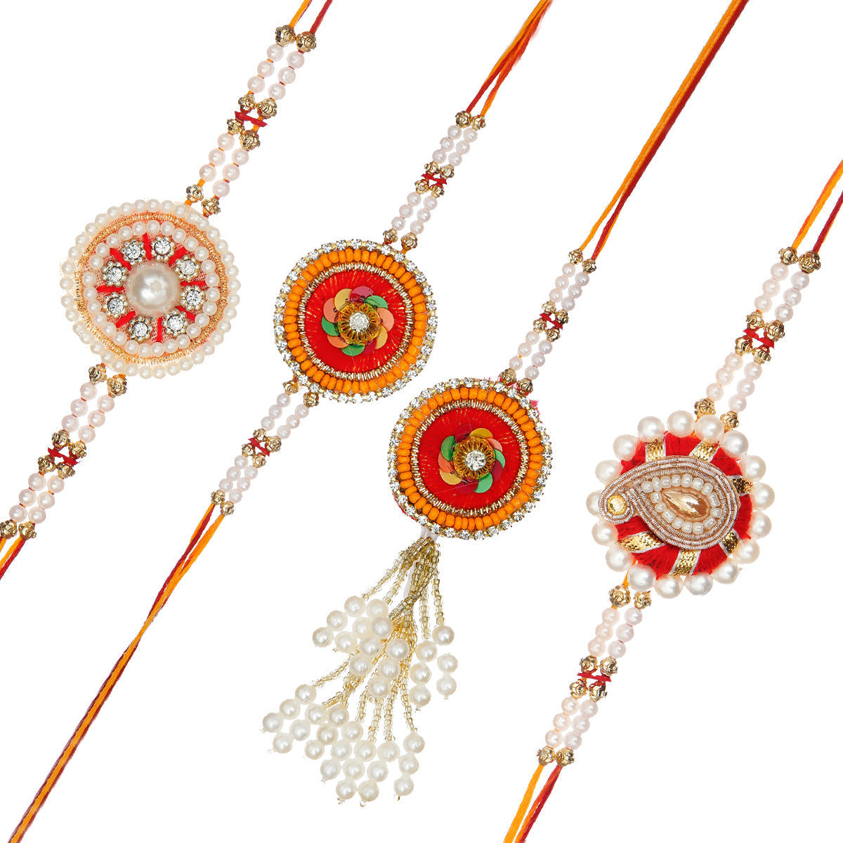 Pack of 4 Rakhis Kafalo